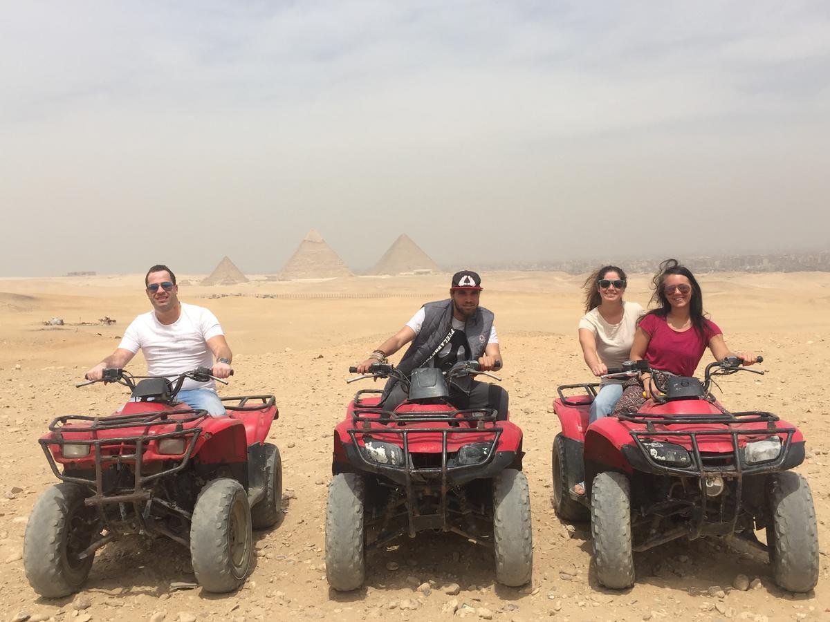 Happy Days Pyramids Inn Kafret el-Gabal Dış mekan fotoğraf