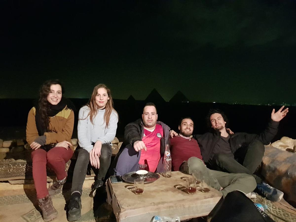 Happy Days Pyramids Inn Kafret el-Gabal Dış mekan fotoğraf